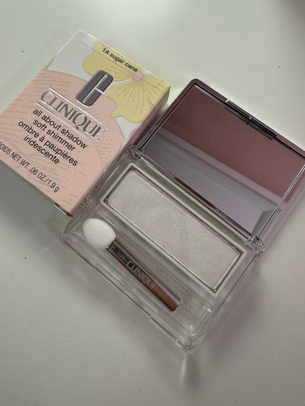 NEW Clinique All About Shadow Soft Shimmer - 14 Sugar Cane